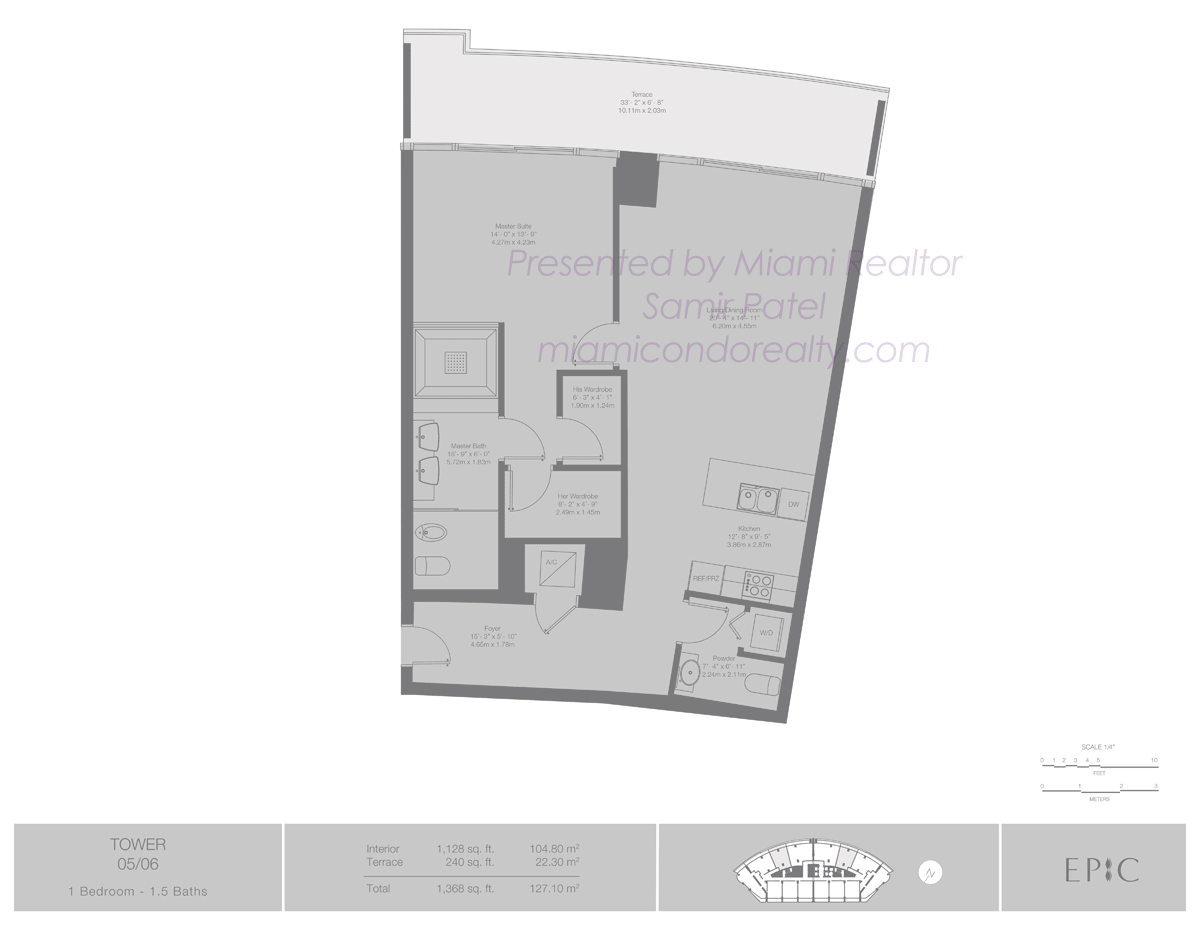 EPIC Residences Floorplans for 05 and 06 Lines