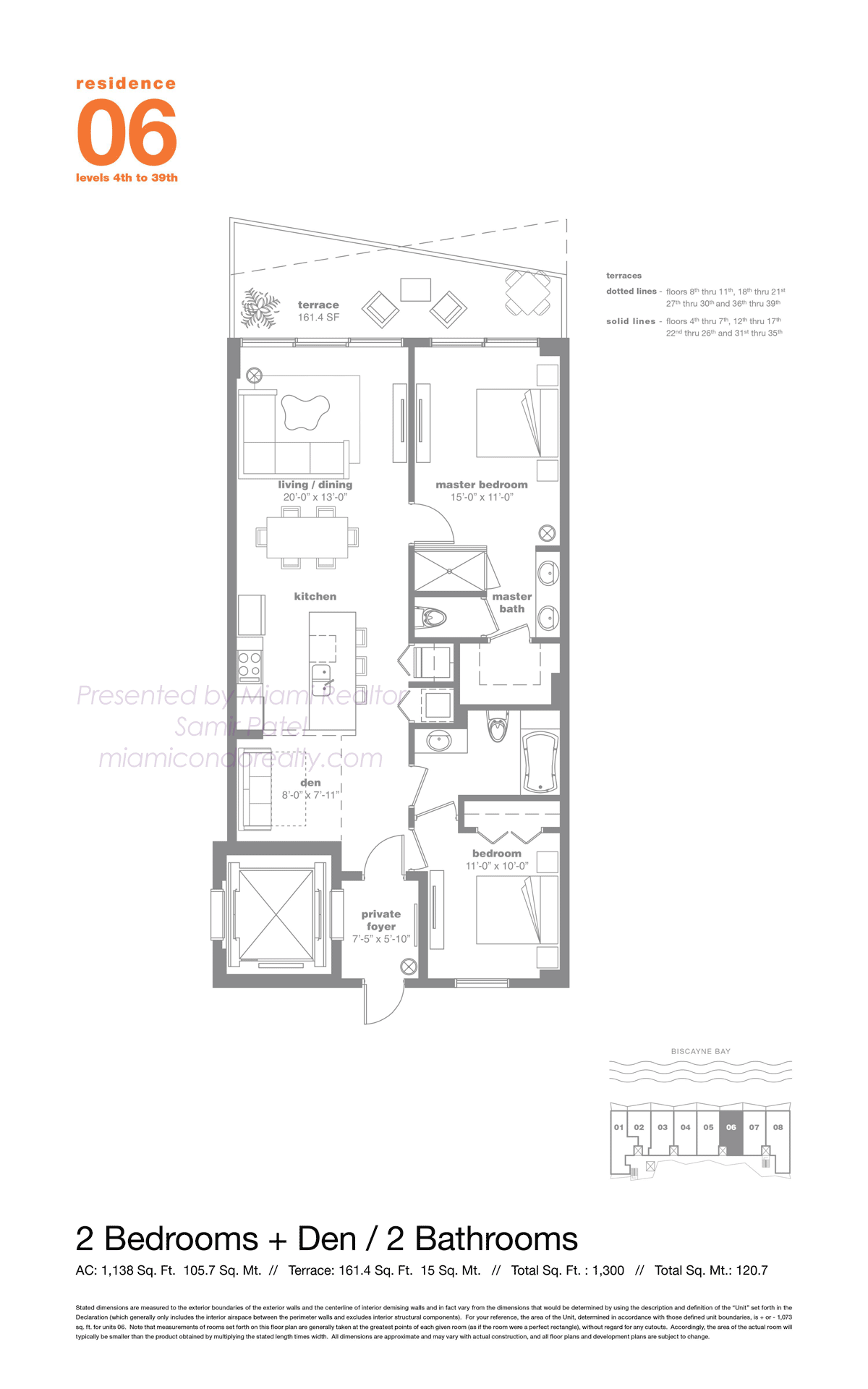Floorplan of ICON Bay Condominium of 06 Line in Building