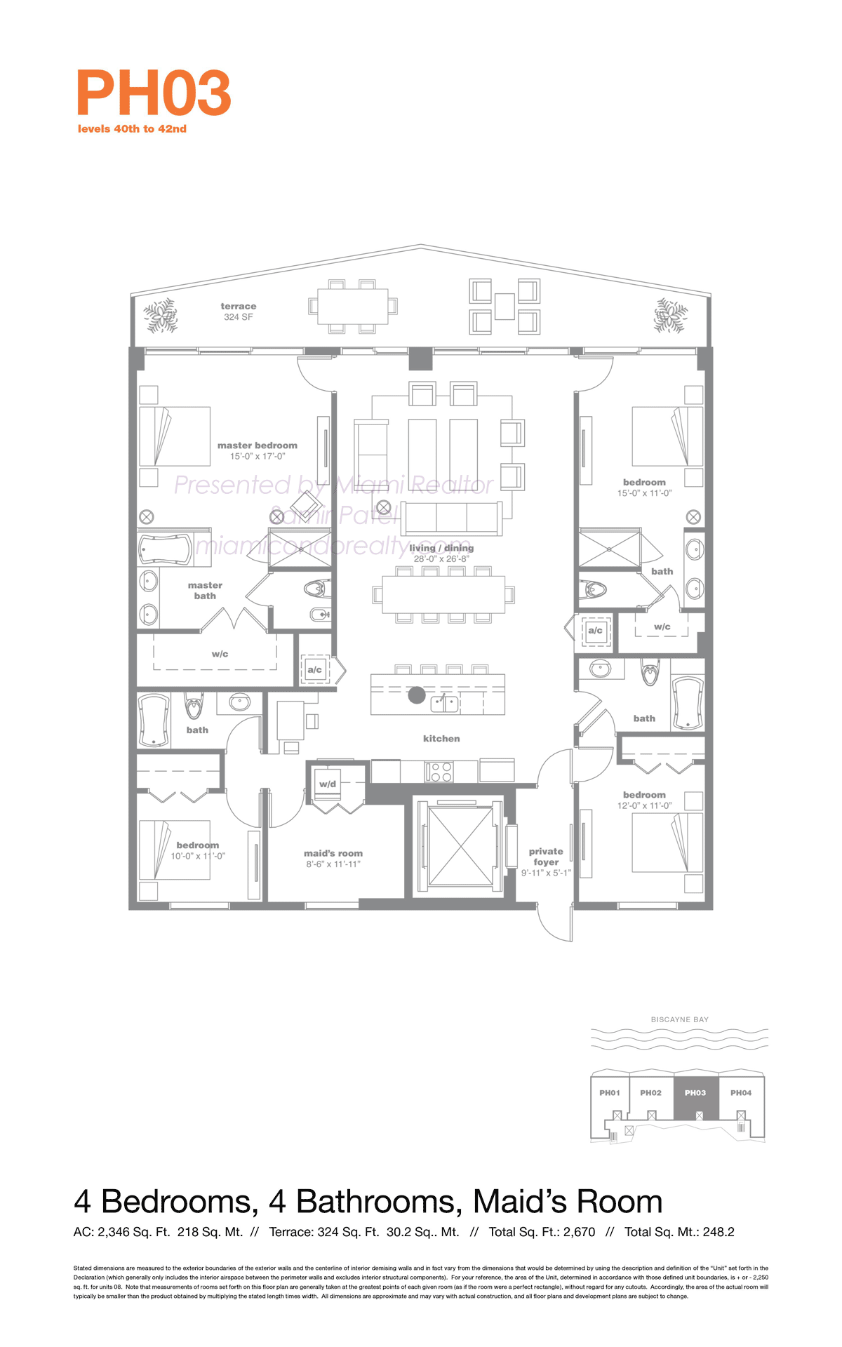 ICON Bay Penthouse 03 Floorplan