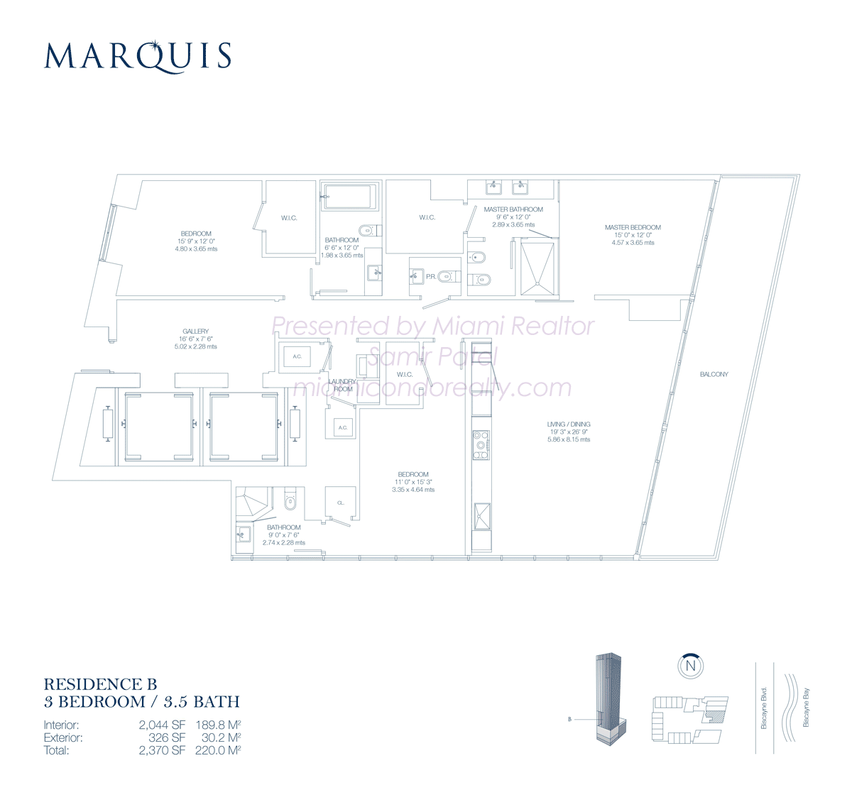 Marquis Miami Floorplan Model B