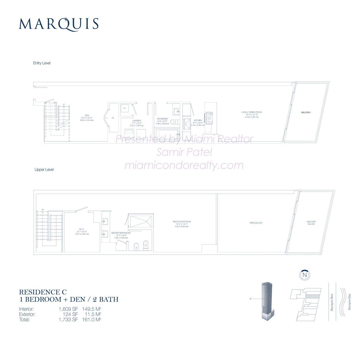 Marquis Miami Floorplan Model C