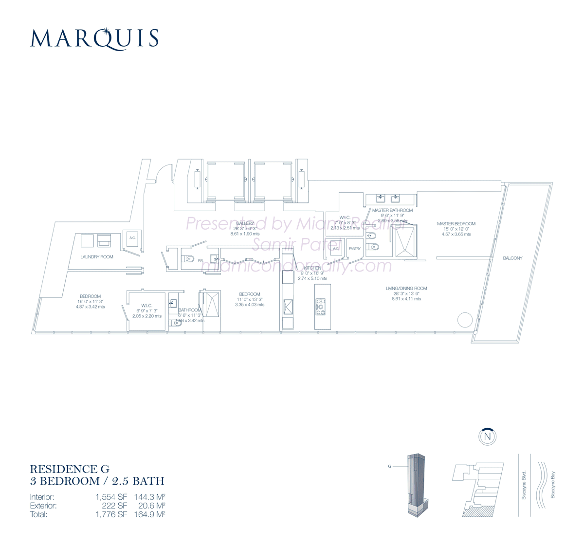 Marquis Miami Floorplan Model G