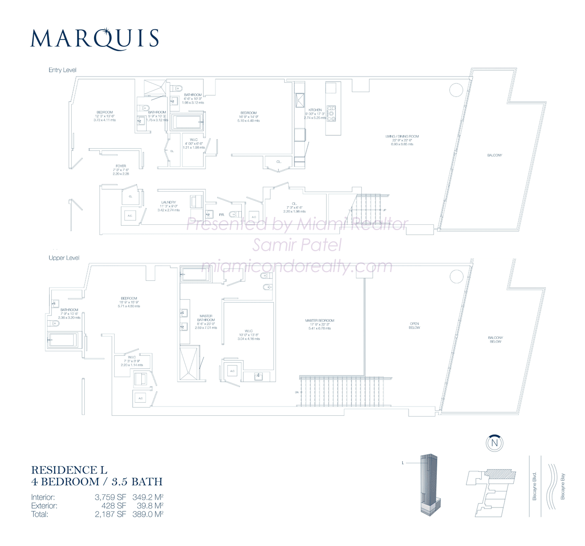 Marquis Miami Floorplan Model L