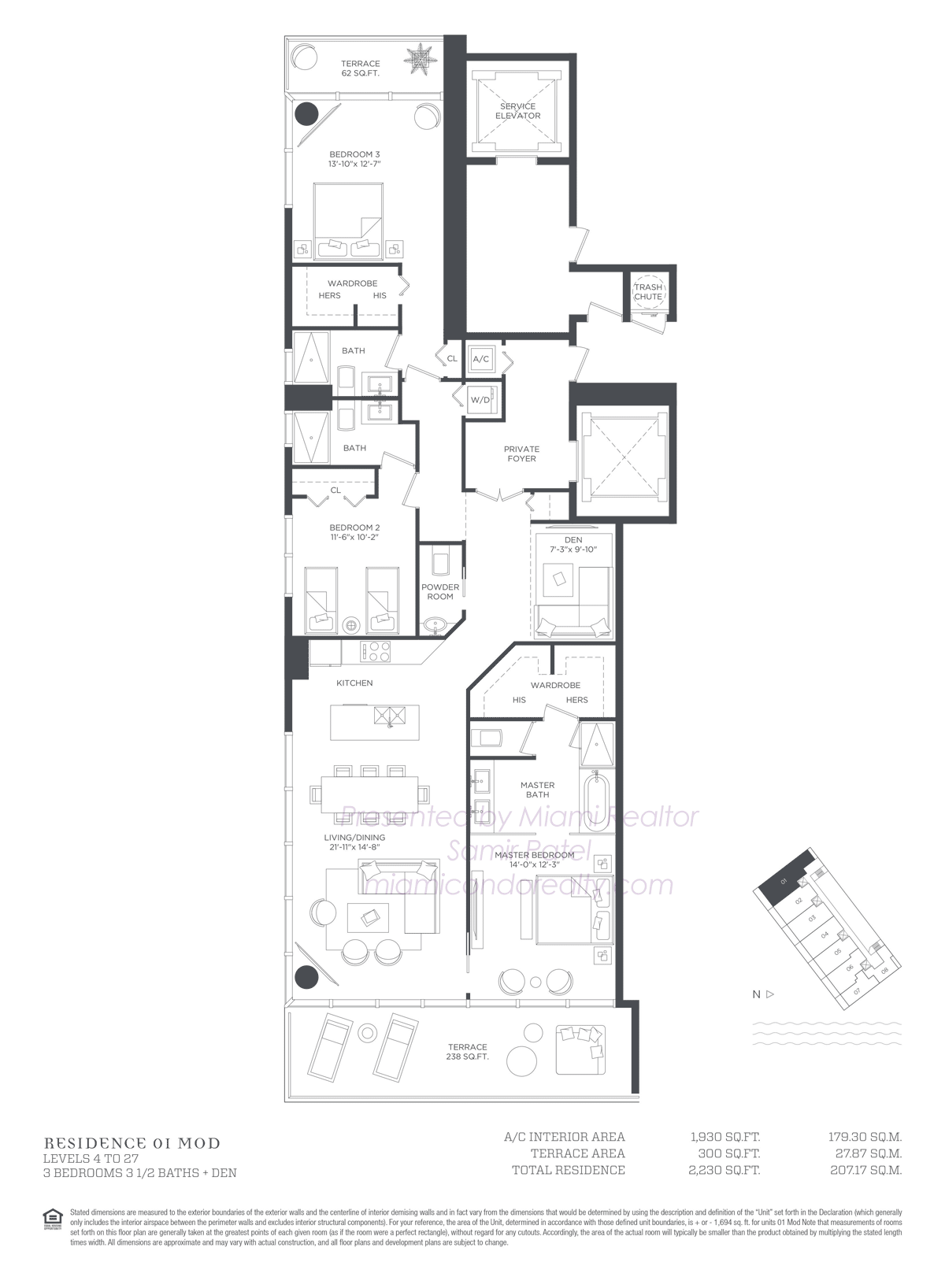 Floorplan of Paraiso Bay Condominium of 01 Modified Line in Building