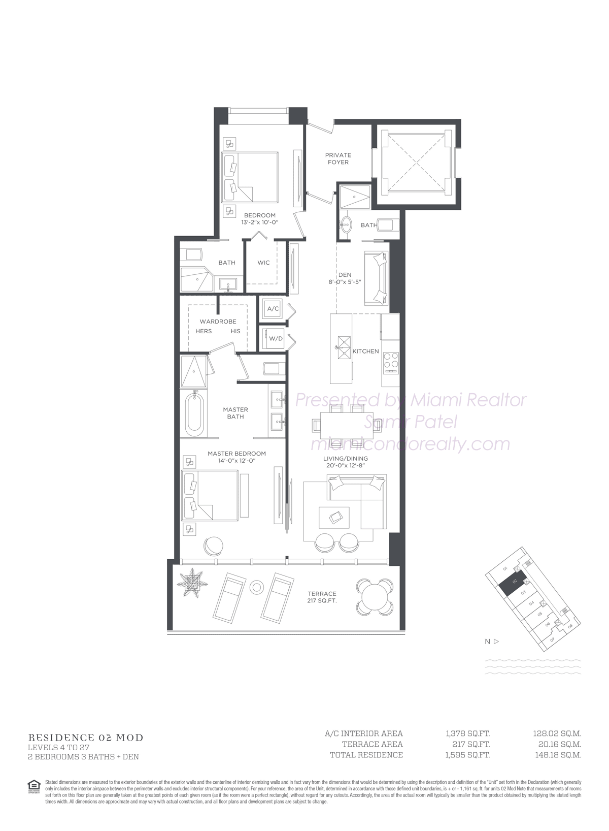 Floorplan of Paraiso Bay Condominium of 02 Modified Line in Building
