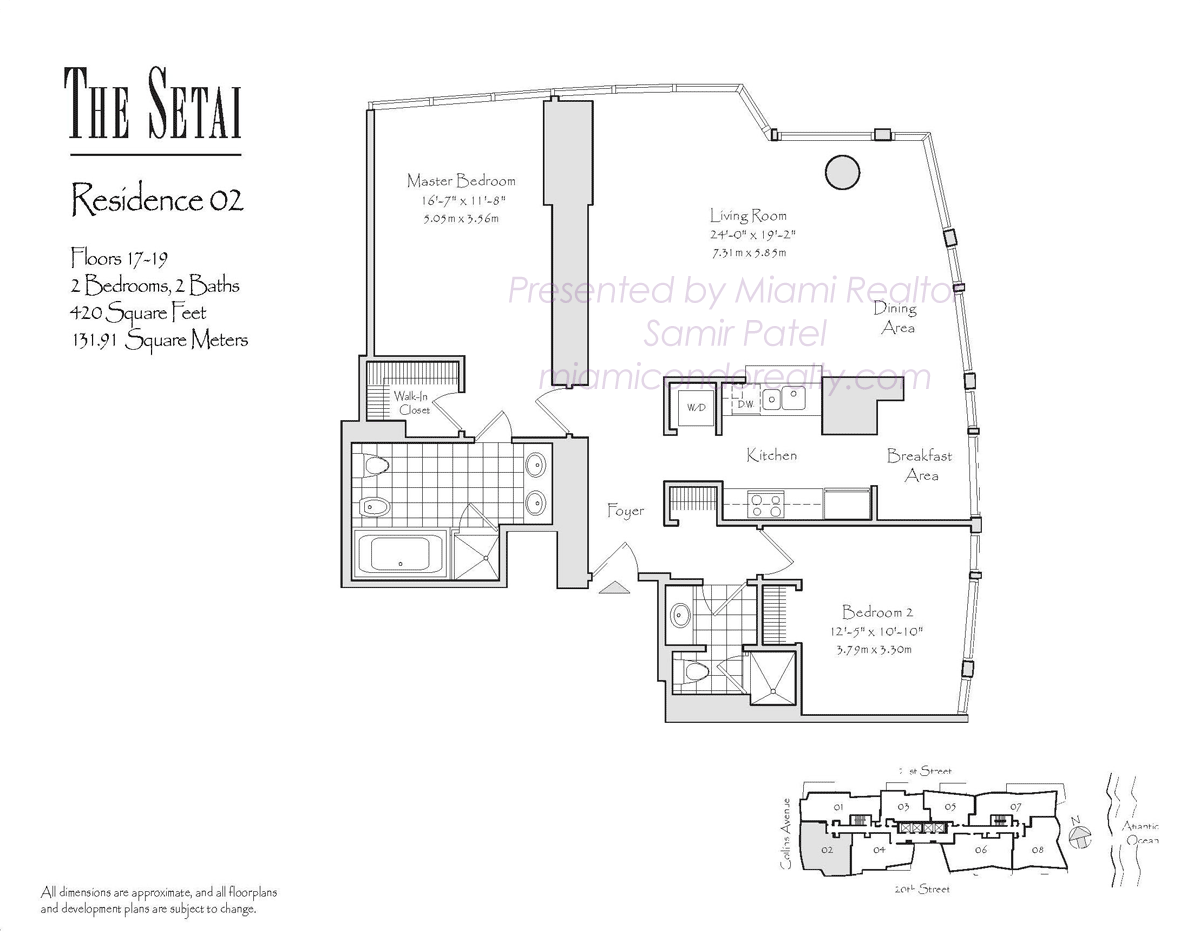 Setai South Beach Floorplan Residence 02