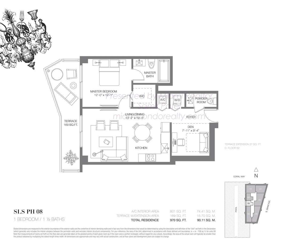 SLS Brickell Penthouse 08 Floorplan